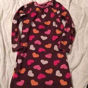 Carter’s Sleep Comfy Fleece Nightgown Size M